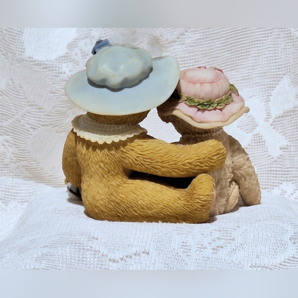 "Tess and Friend" Enesco Cherished Teddies "Things Do Not Change, We Do" @1999 - Picture 3 of 7